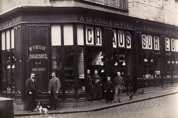 Boutique A la Croix du Fief - Pierre Bessec - Saint-Malo 1880