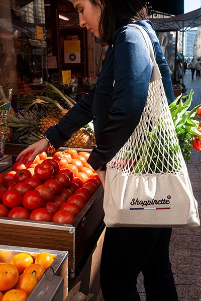 Le sac filet Shoppinette réutilisable, écologique et tendance